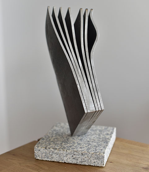 Skulptur Buch von Clemens Hutter