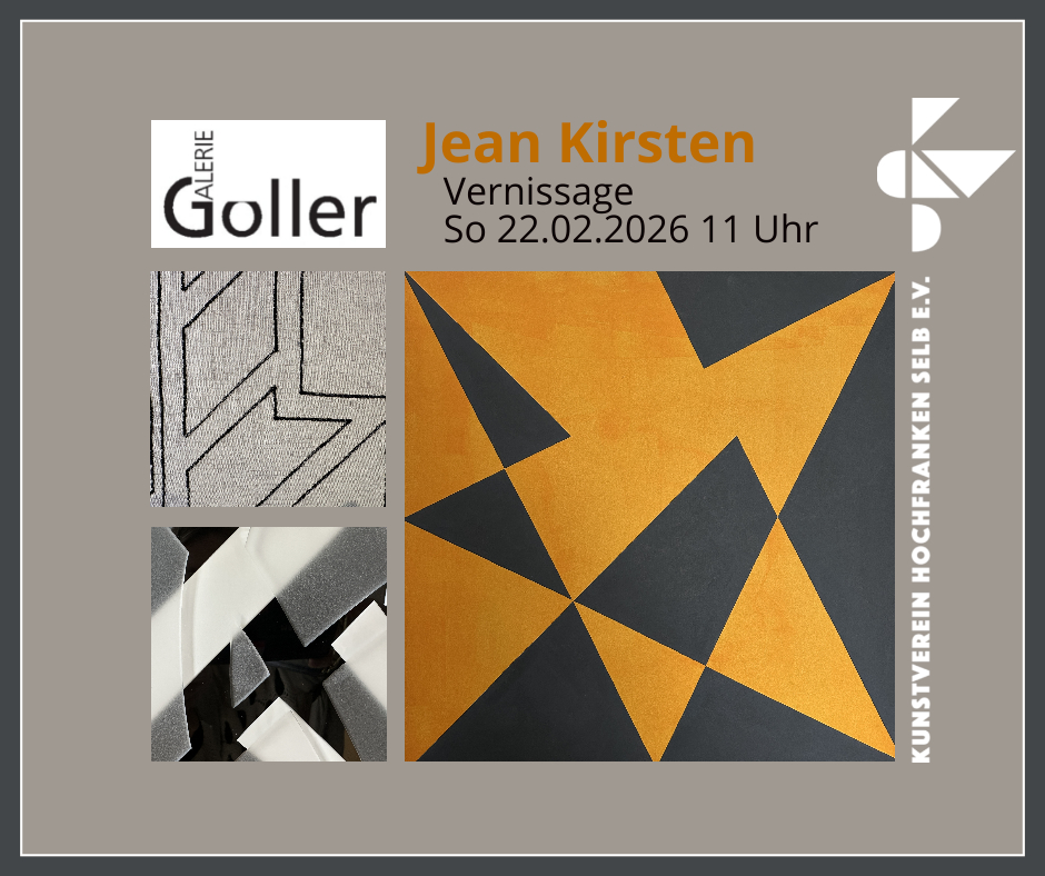 Einladung zur Jean Kirsten Ausstellung