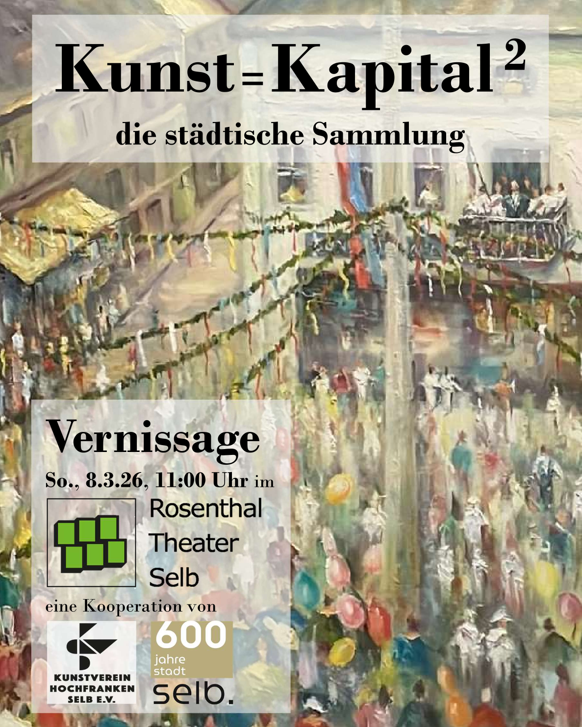 Ausstellung Kunst = Kapital ²